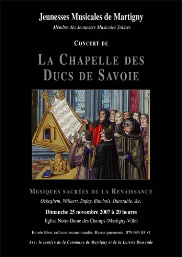 La Chapelle des Ducs de Savoie