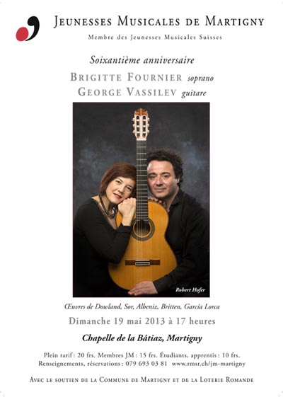 Brigitte Fournier et George Vassilev © Robert Hofer