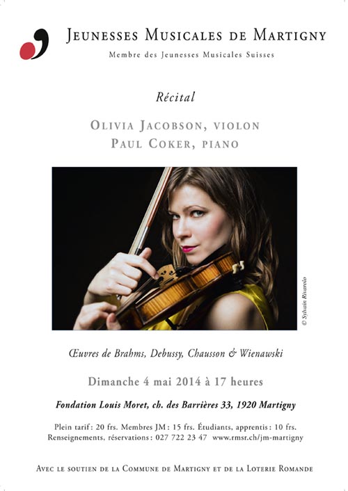 Olivia Jacobson violon