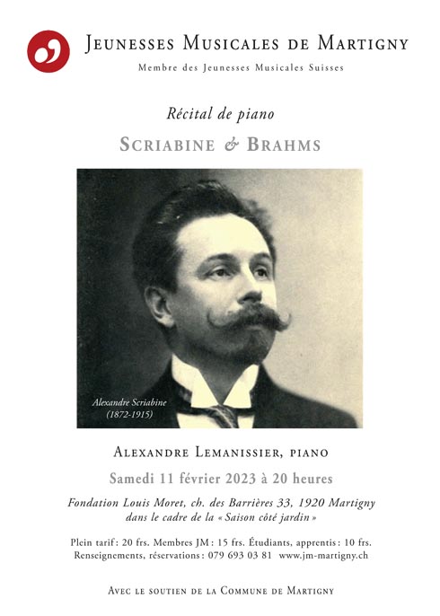 Récital Alexandre Lemanissier