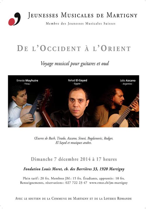 De l'Occident à l'Orient