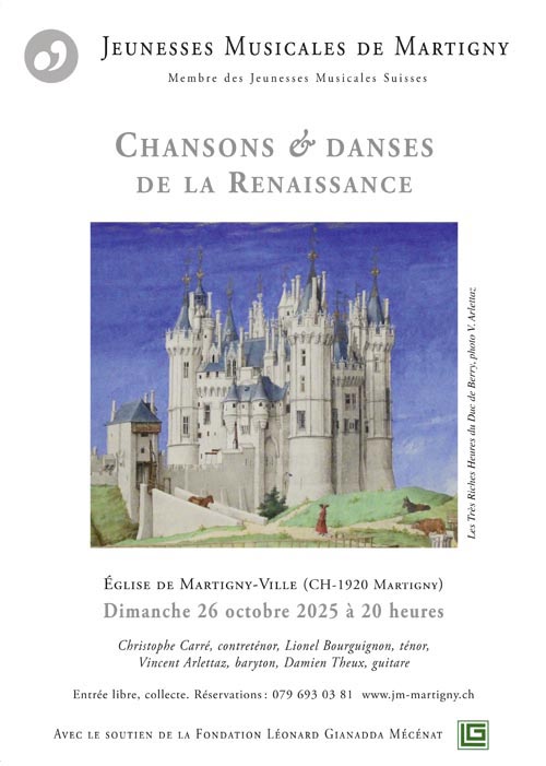 Chansons et danses de la Renaissance