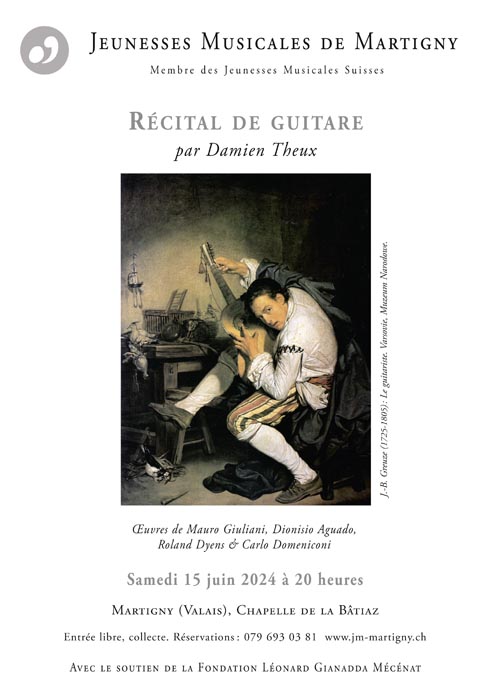 Récital Damien Theux